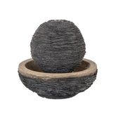 Woodlodge Water Feature Woodlodge Slate Ocean Ball Water Feature Small